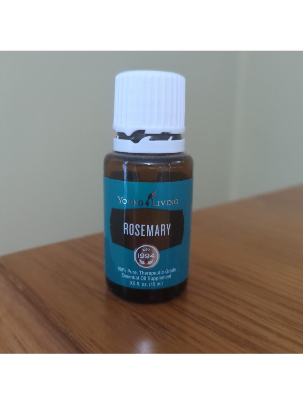 Young Living Essential Oil Rosemary 15ML - partial bottle